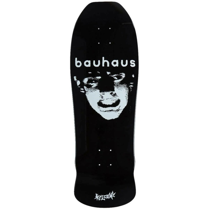 Welcome – Bauhaus Mask on Early Grab 10.0 Skateboard Deck