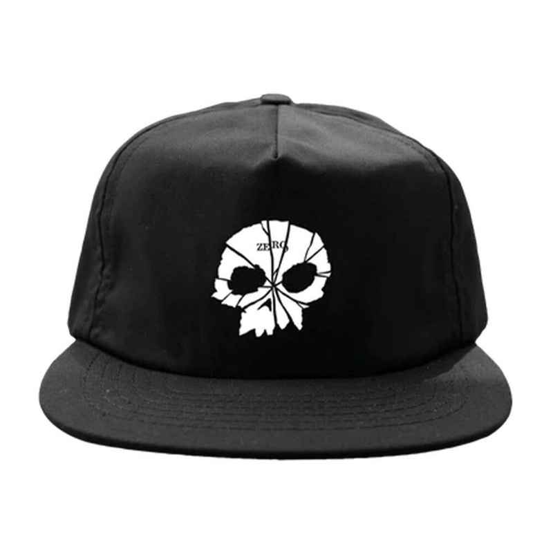 Zero – Shattered Skull Snapback Black