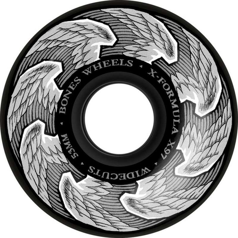 Bones – XF Death Angels 54MM 97A V6 Widecut Skateboard Wheels
