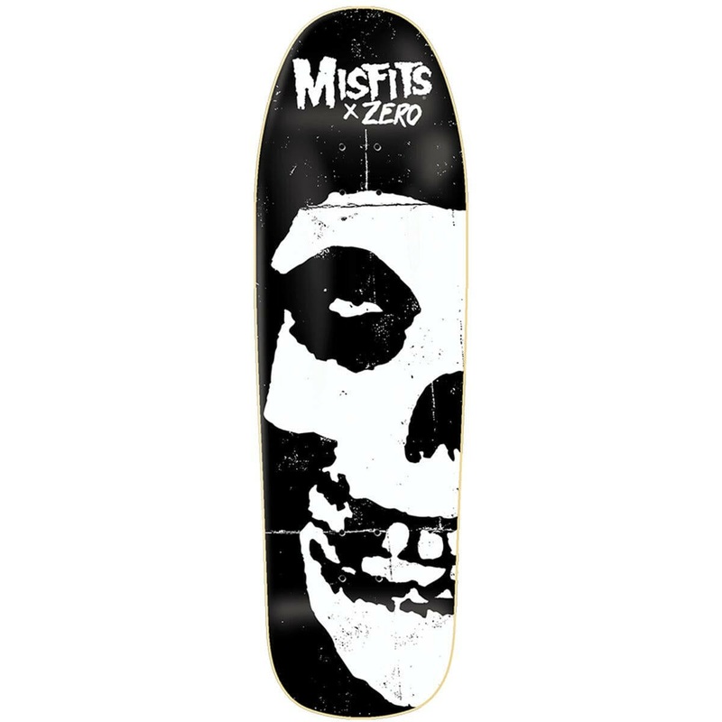 Zero – Misfits Fiend Skull 9.25 Skateboard Deck