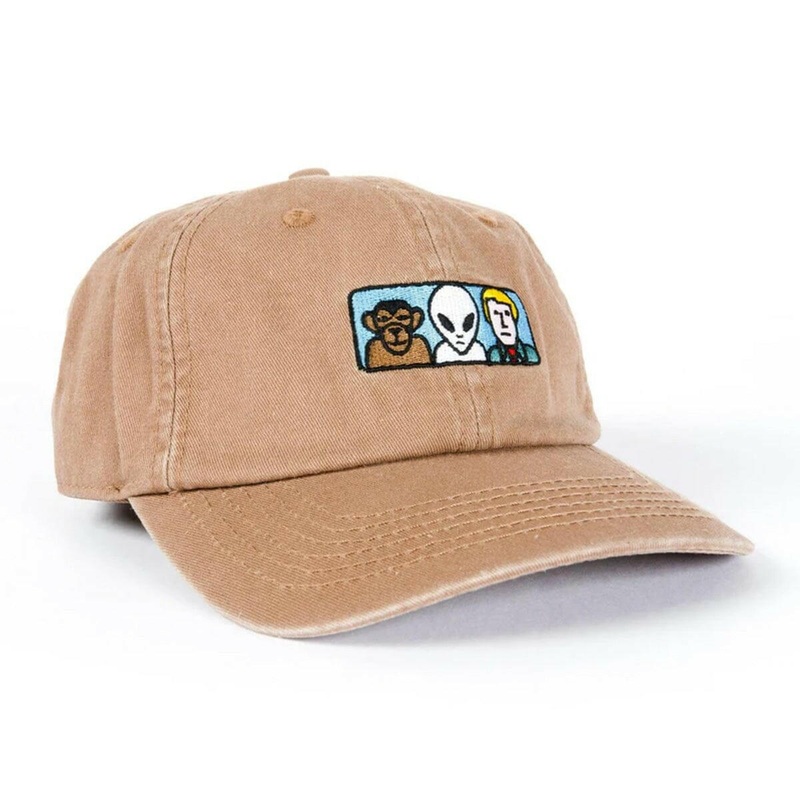 Alien Workshop – Missing Link Embroidered Twill Cap Brown