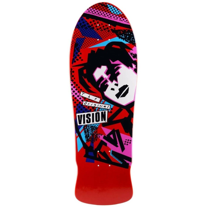 Vision – Original MG Red 10.0 Reissue Skateboard Deck