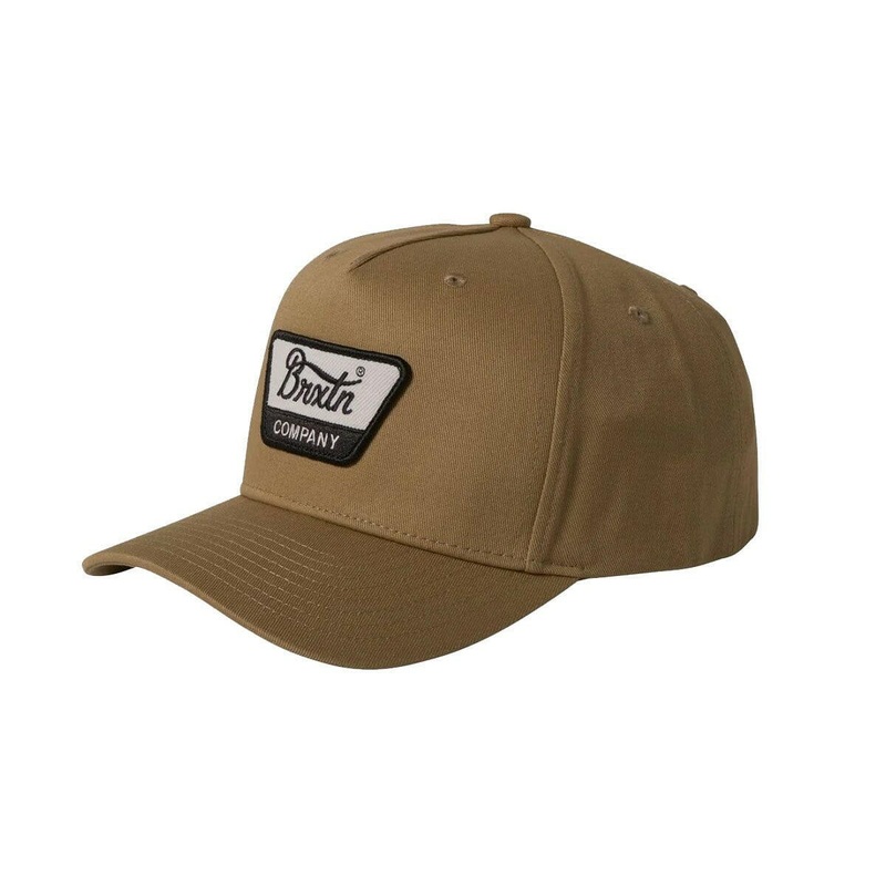 Brixton – Linwood C Netplus MP Snapback Khaki/Black/White