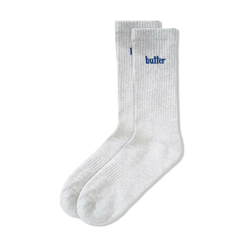 Butter Goods – Basic Socks Ash