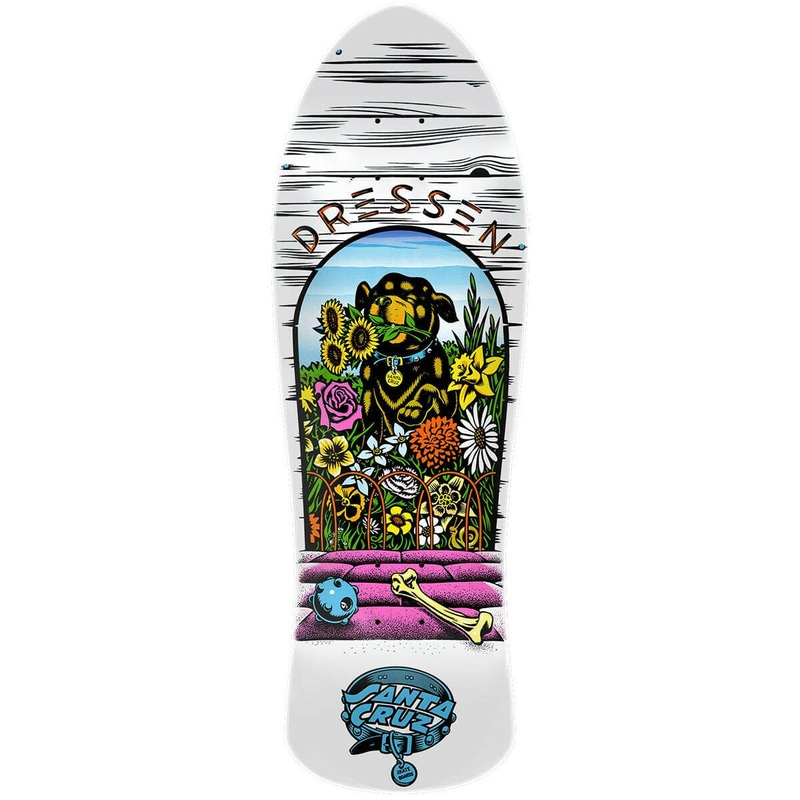Santa Cruz – Eric Dressen Pup 9.5 Reissue Skateboard Deck