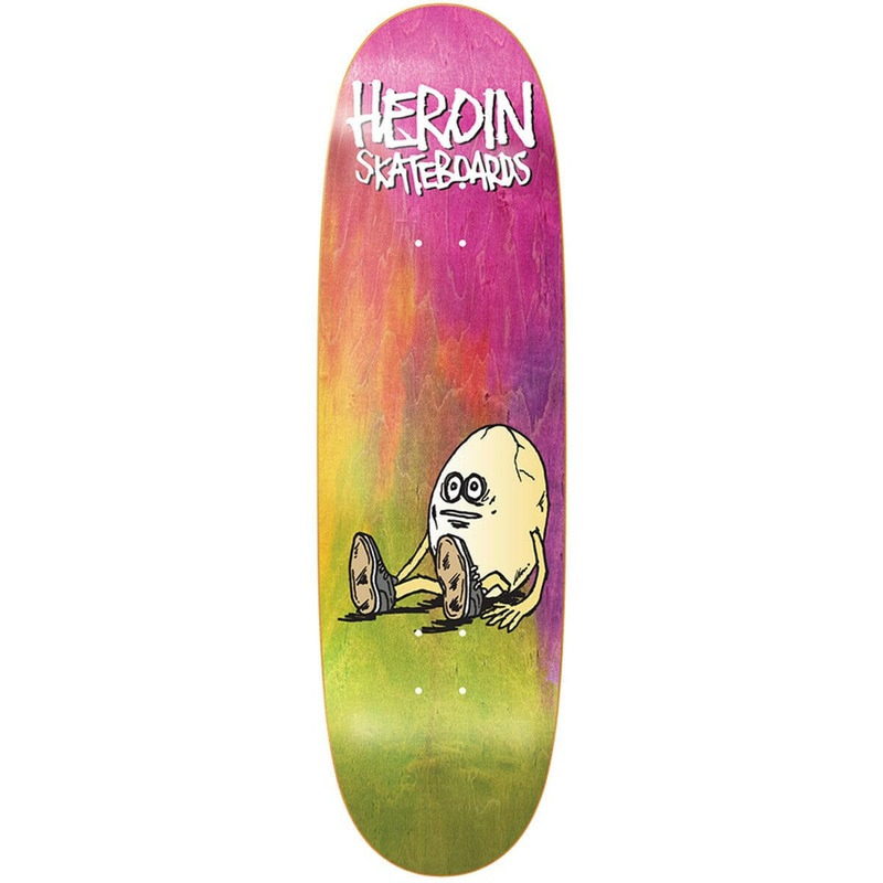 Heroin – The Rainbow Egg 9.125 Skateboard Deck