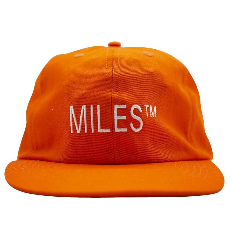 Miles – Logo Snapback Safety Orange
