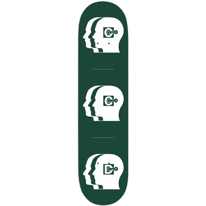 OCD – Keys 8.0 Green Skateboard Deck