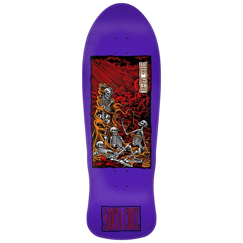 Santa Cruz – Corey O’Brien Purgatory Purple 9.85 Reissue Skateboard Deck