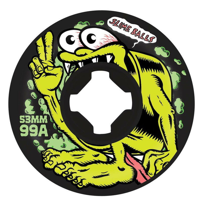 Slime Balls – Slime Gremmie Vomit Mini 53MM 99A Skateboard Wheels