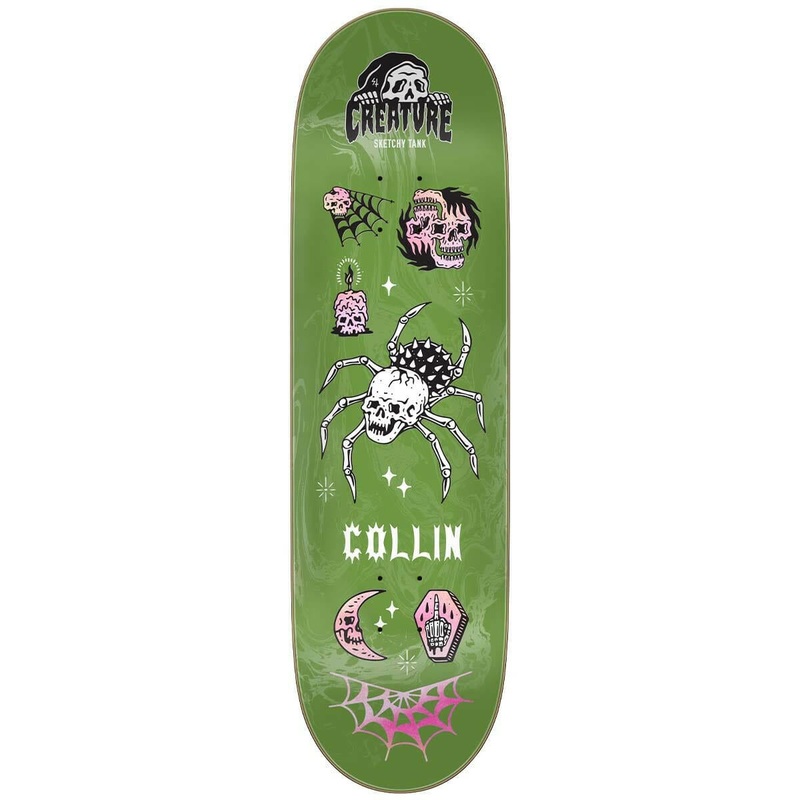 Creature – Collin Provost Creature Trippy Tanks VX 8.8 Skateboard Deck