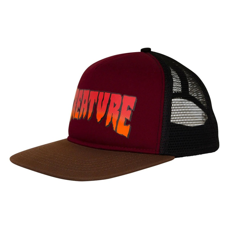 Creature – Logo Trucker Hat Burgundy