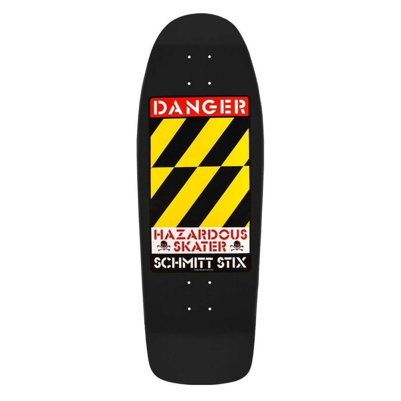 Schmitt Stix – Danger 10.125 Reissue Skateboard Deck