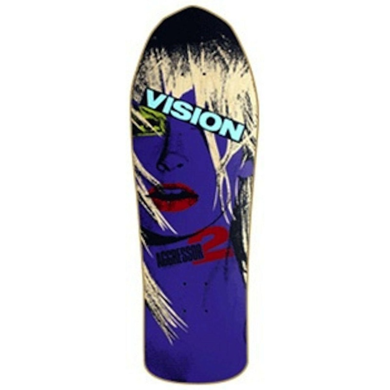 Vision – Aggressor 2 10.0 Reissue Skateboard Deck
