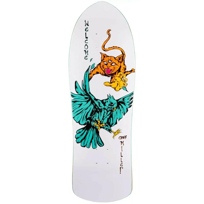 Welcome – Chris Miller Prequel on Crossone 10.0 Skateboard Deck