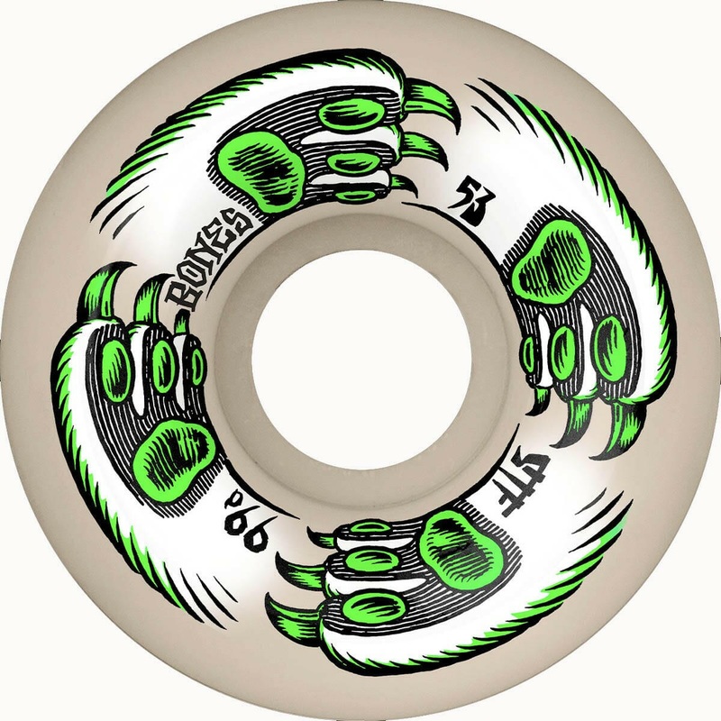 Bones – Kitty Twister 53MM 99A V5 Sidecut STF Skateboard Wheels