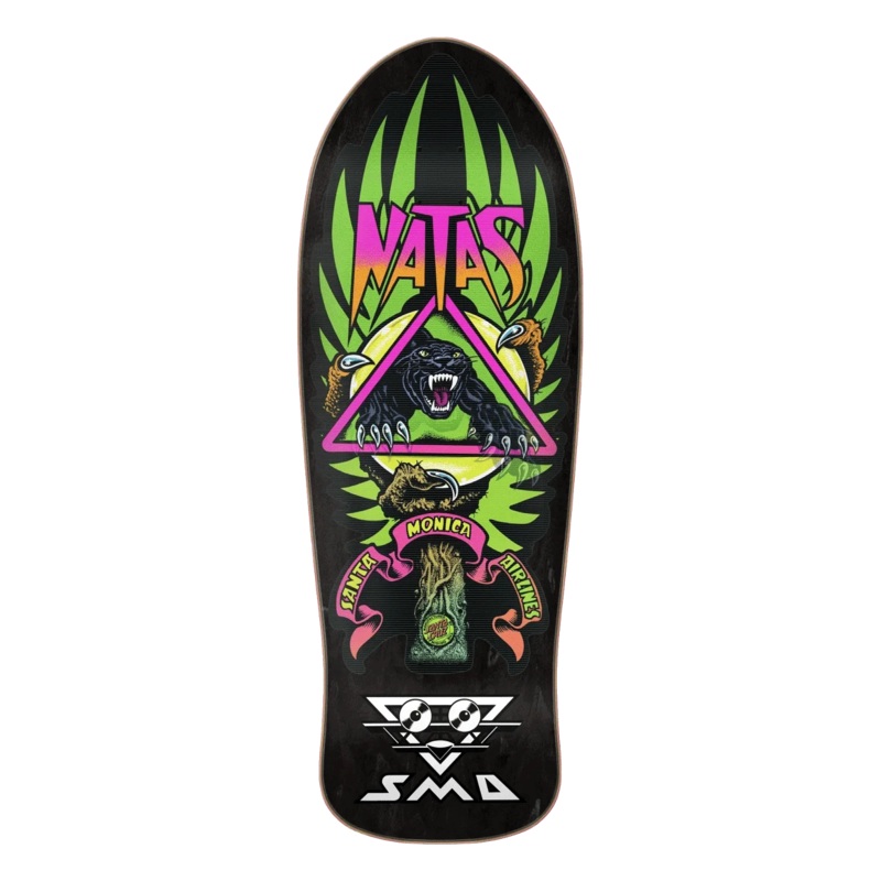 Santa Monica Airlines – Natas Kaupas Panther Lenticular 10.538 Reissue Skateboard Deck