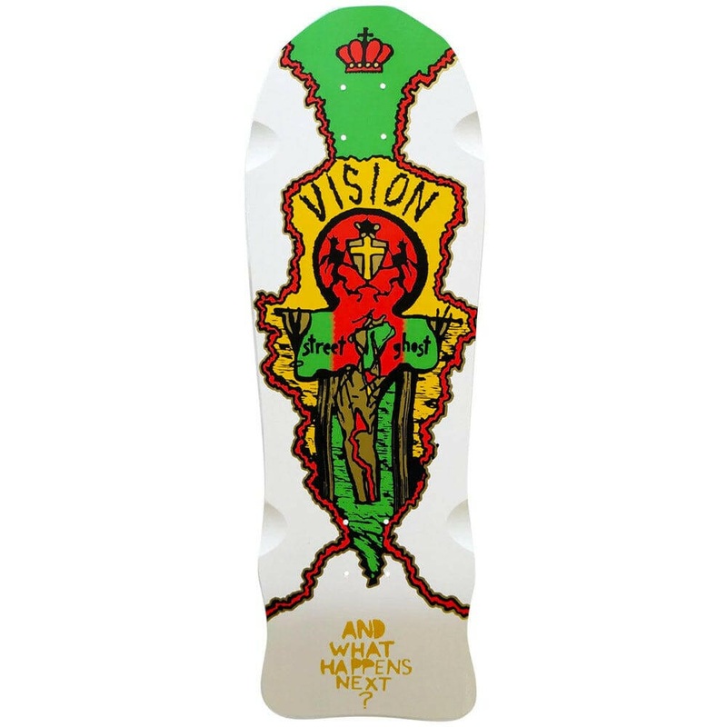 Vision – Street Old Ghost White 9.75 Reissue Skateboard Deck
