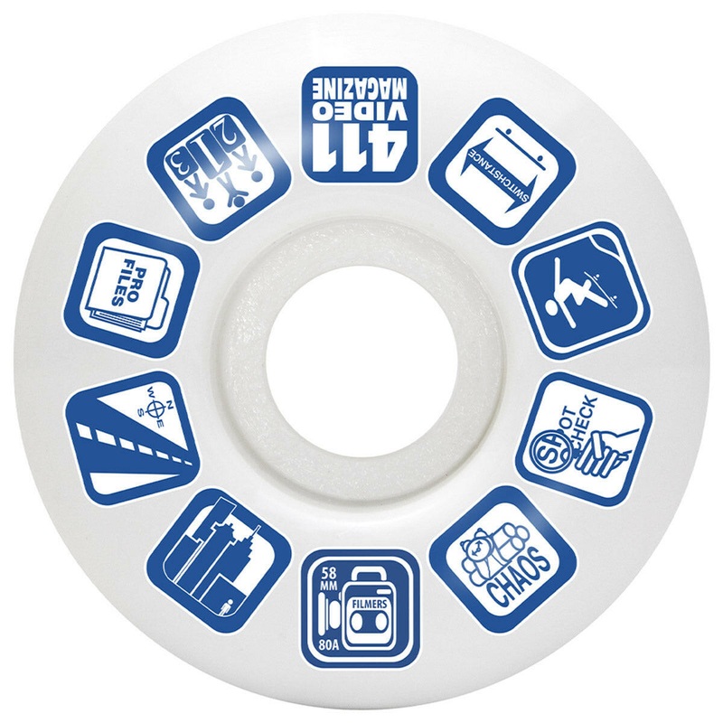 411VM – Icons Filmer 58MM 80A Skateboard Wheels