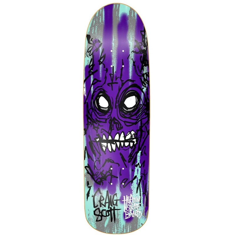Heroin – Craig Questions Savages 9.0 Skateboard Deck