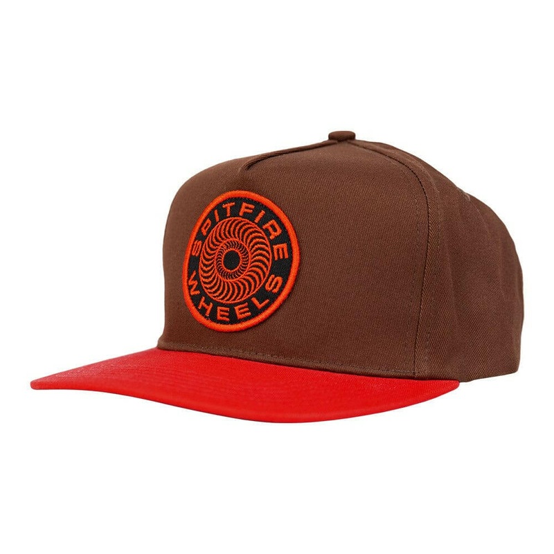 Spitfire – Classic 87 Swirl Patch Snapback Brown