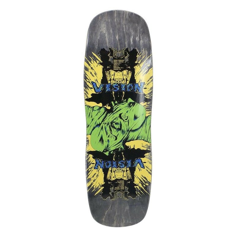 Vision – Double Vision Black Stain 9.5 Reissue Skateboard Deck