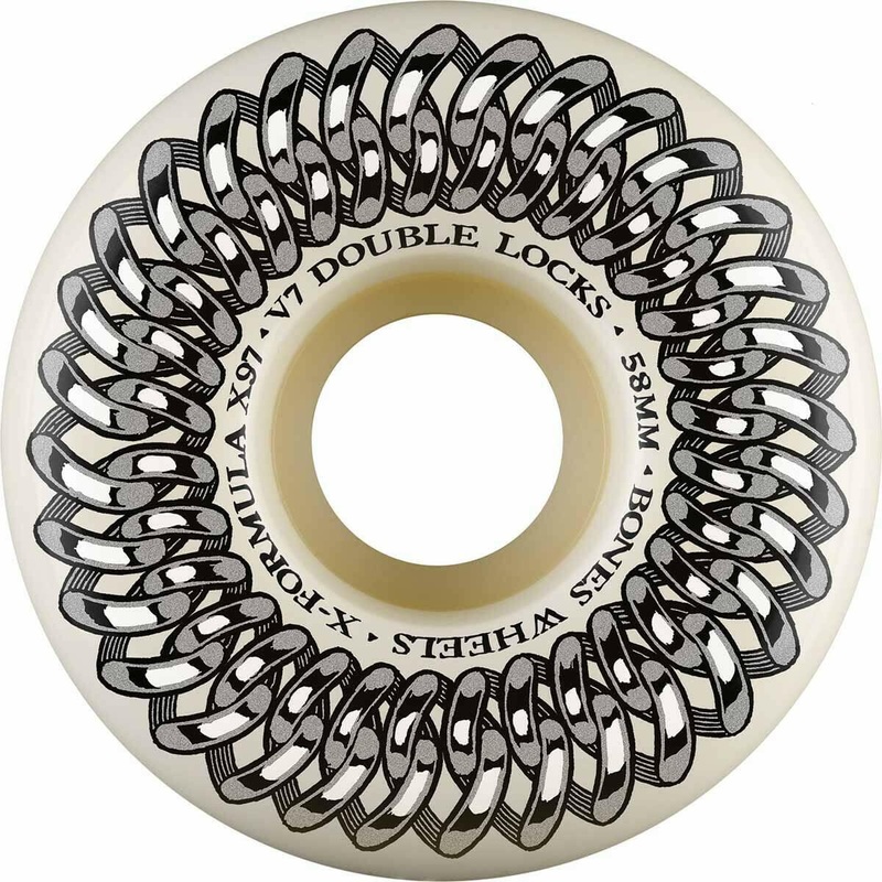 Bones – XF 58MM 97A V7 Double Lock Skateboard Wheels