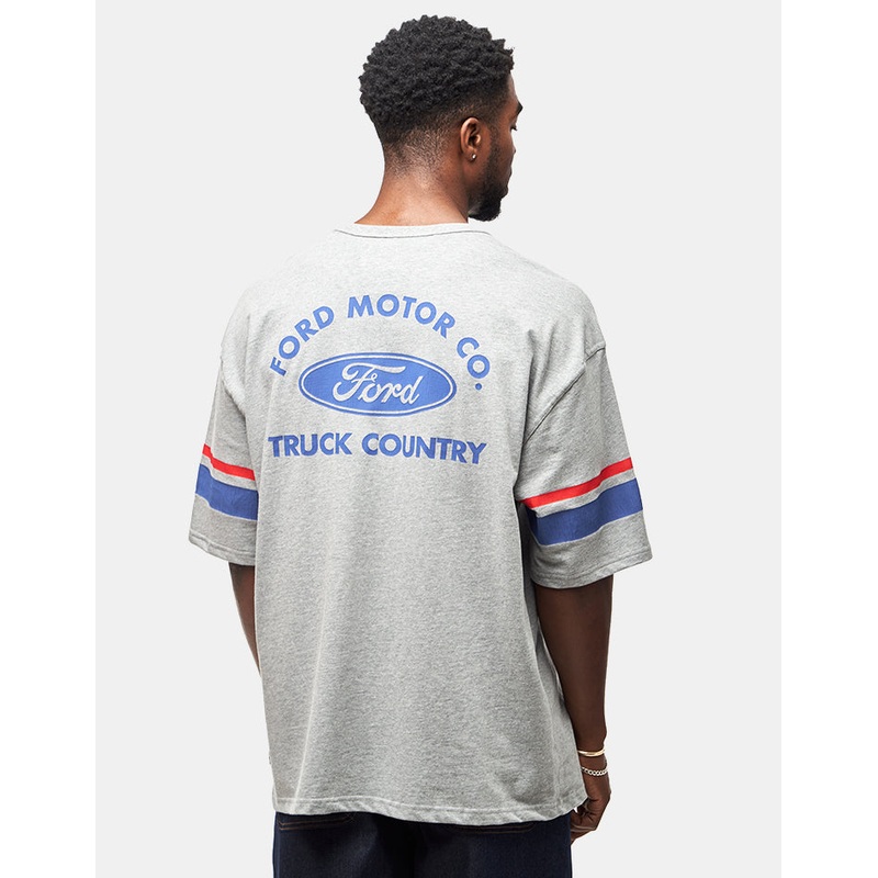 Brixton x Ford Truck Country Jersey – Heather Grey