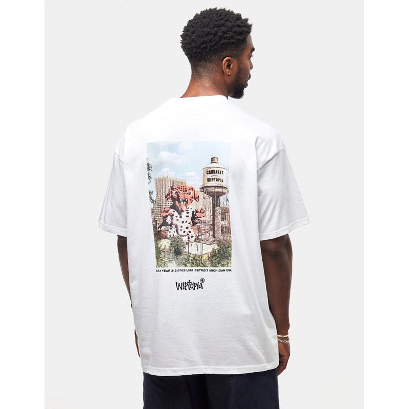 Carhartt WIP S/S Wiptopia T-Shirt – White