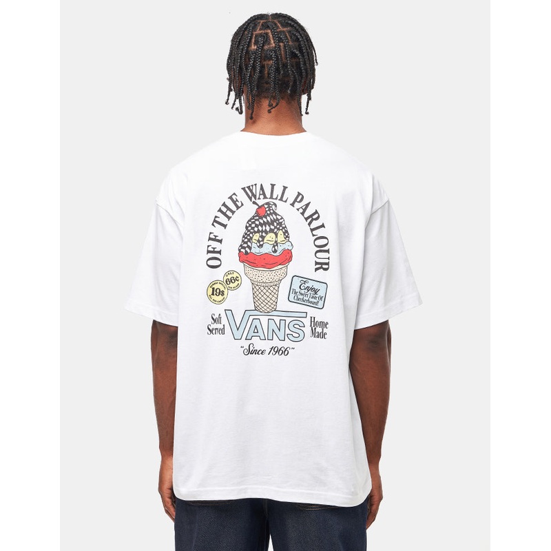 Vans Checkscoop T-Shirt – White