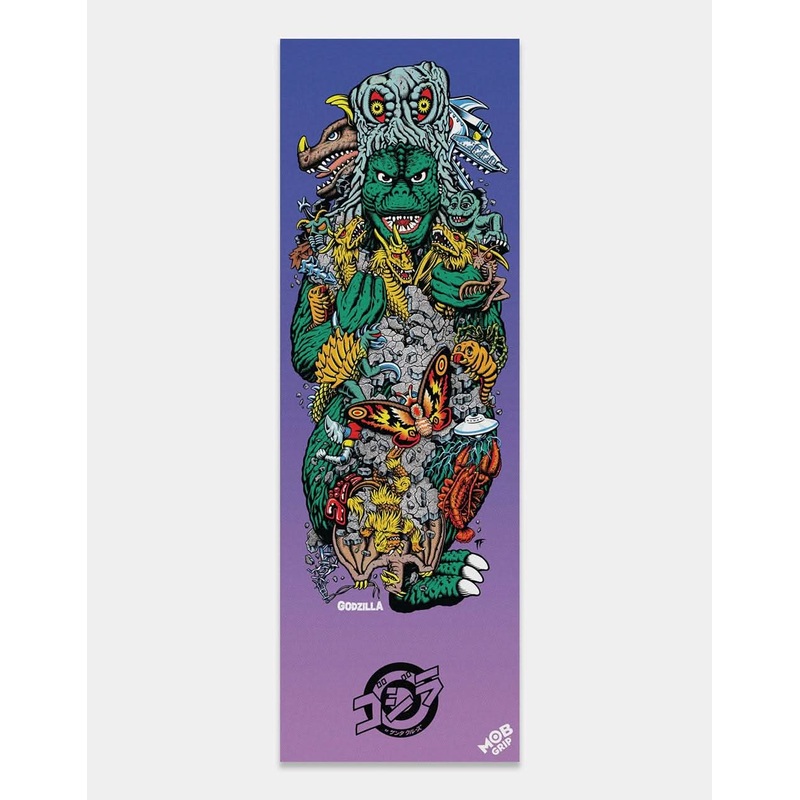 Santa Cruz x Godzilla Kaiju Roskopp 11 Graphic Grip Tape Sheet