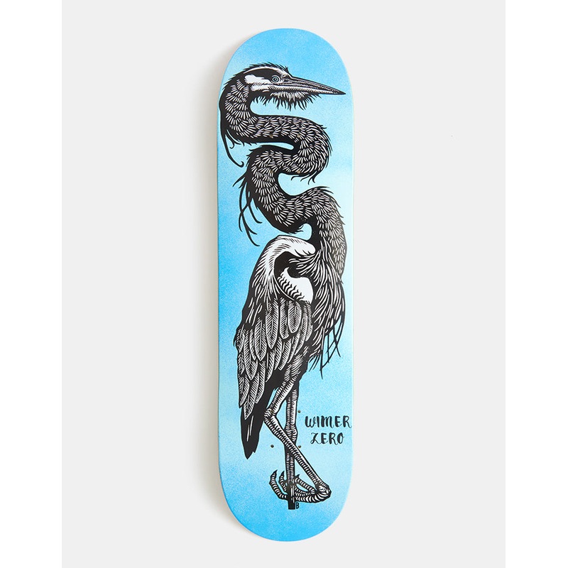 Zero Wimer Heron Skateboard Deck – 8.25
