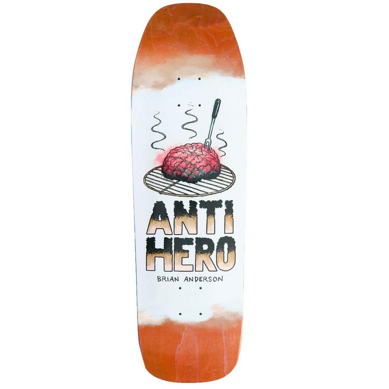 Anti Hero – Brian Anderson Toasted Fried Cook 9.25 Skateboard Deck