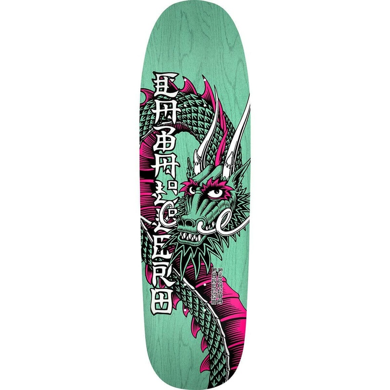 Powell Peralta – Steve Caballero Ban This Turquoise 9.265 Reissue Skateboard Deck
