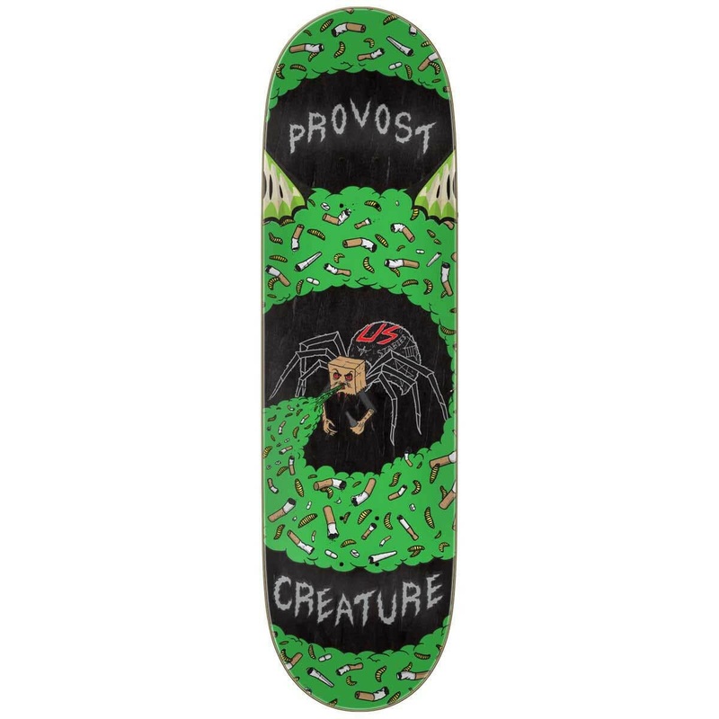 Creature – Collin Provost Spider Barf 8.8 Skateboard Deck