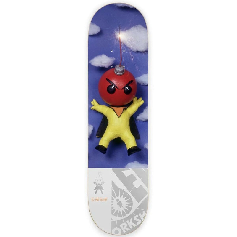 Alien Workshop – Bomb Man KTC Mache QuickSlick 7.875 Skateboard Deck