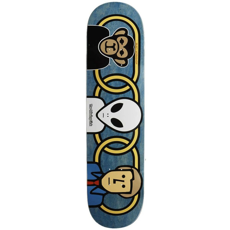 Alien Workshop – Missing Link Blue 8.0 Skateboard Deck