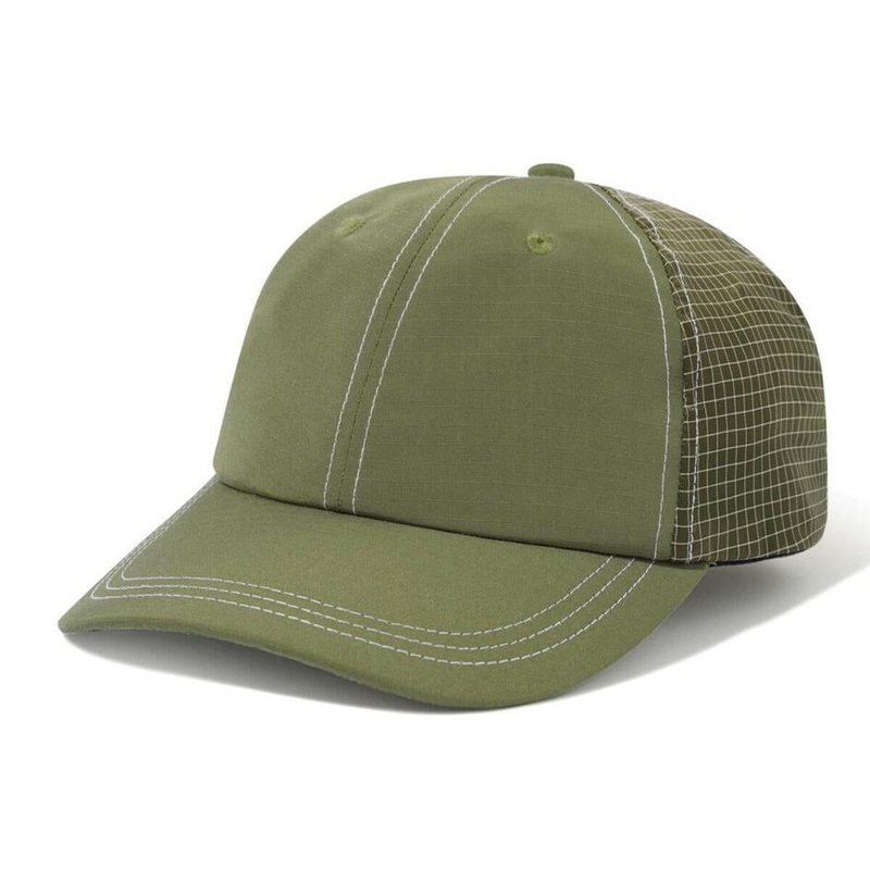 Butter Goods – Nylon Ripstop 6 Panel Cap Army