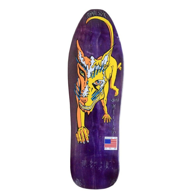 Schmitt Stix – Miller Mini Purple 9.125 Reissue Skateboard Deck