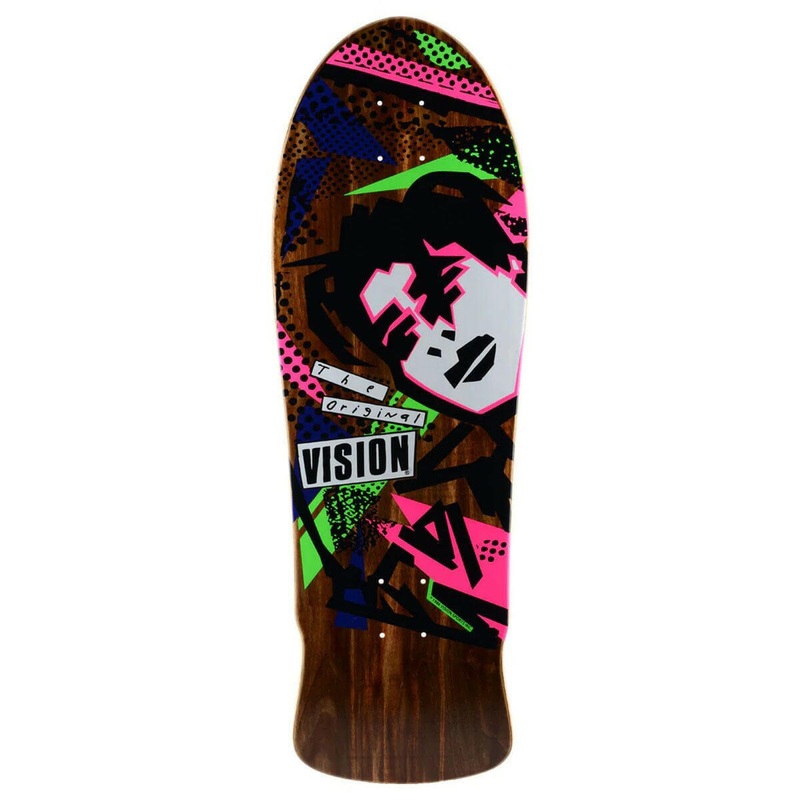 Vision – Original MG Brown 10.0 Reissue Skateboard Deck