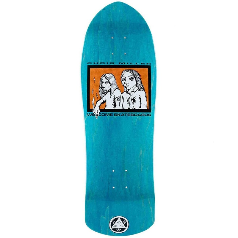 Welcome – Chris Miller Couple on Crossone 10.0 Skateboard Deck