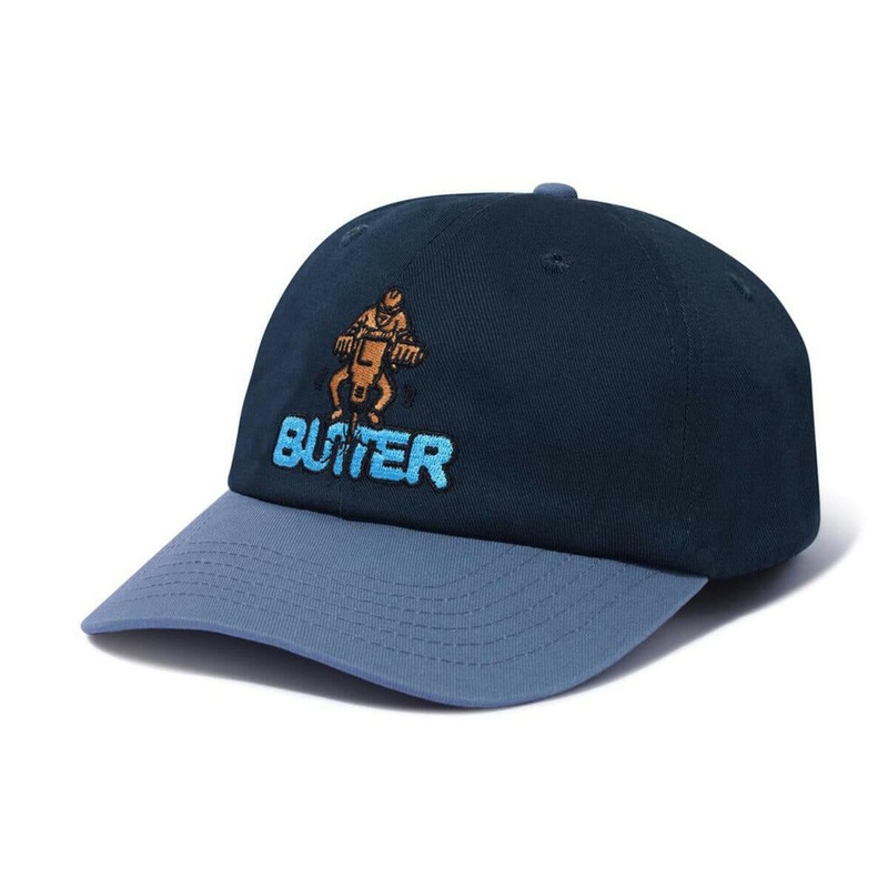 Butter Goods – Jack Hammer 6 Panel Cap Navy/Ocean