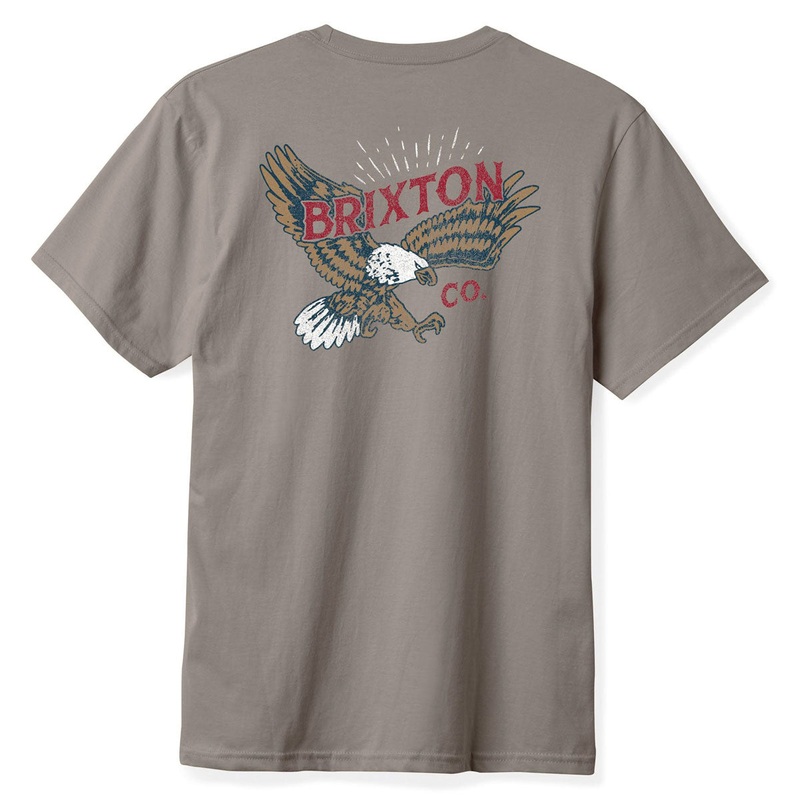 Brixton Keller T-Shirt – Cinder Worn Wash
 CCS