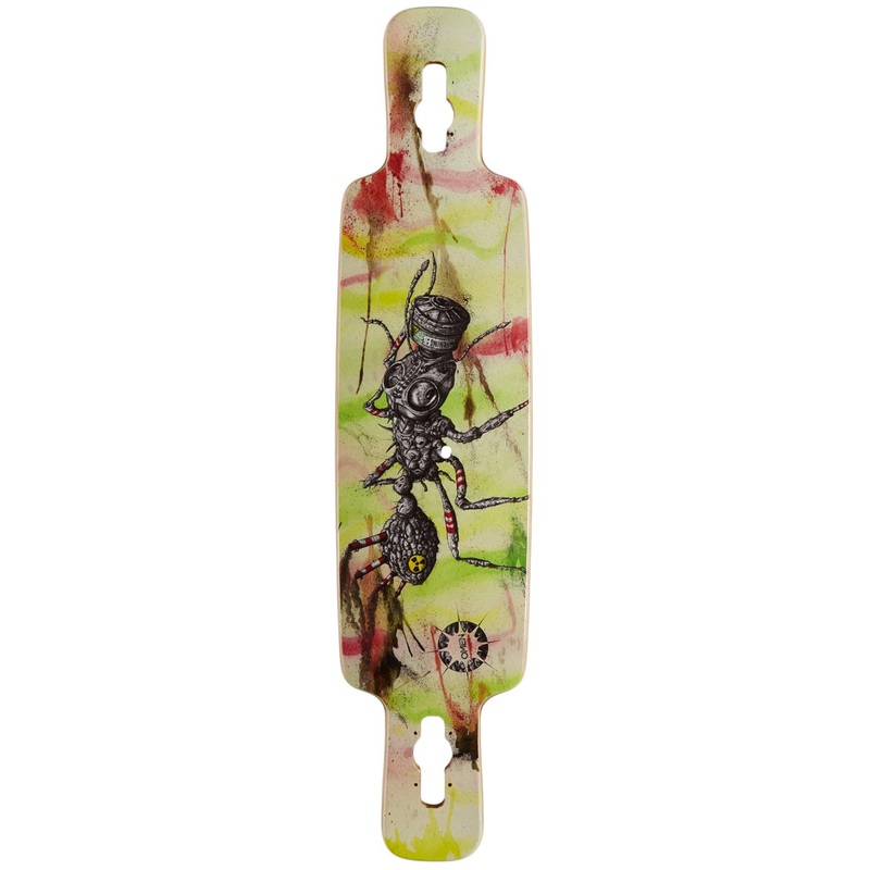 Omen Ant Pollution 41 Drop Thru Kick Longboard Deck
 CCS