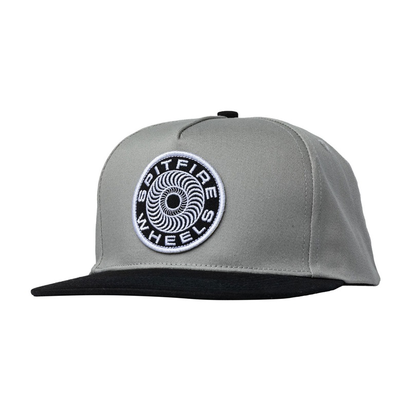 Spitfire Classic ’87 Swirl Patch Hat – Grey/Black
 CCS