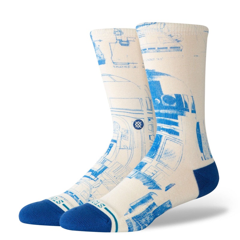 Stance R2 D2 Sw Crew Socks – Canvas
 CCS