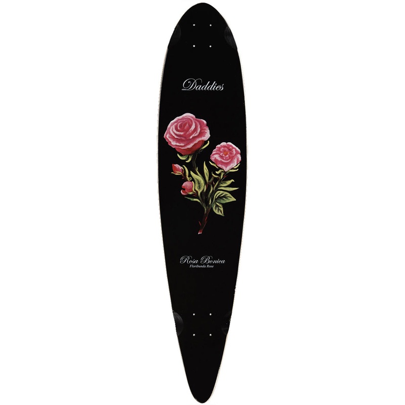 Daddies Rose City Pintail Longboard Deck
 CCS