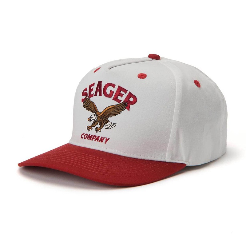 Seager Bradley Snapback Hat – White/Red
 CCS