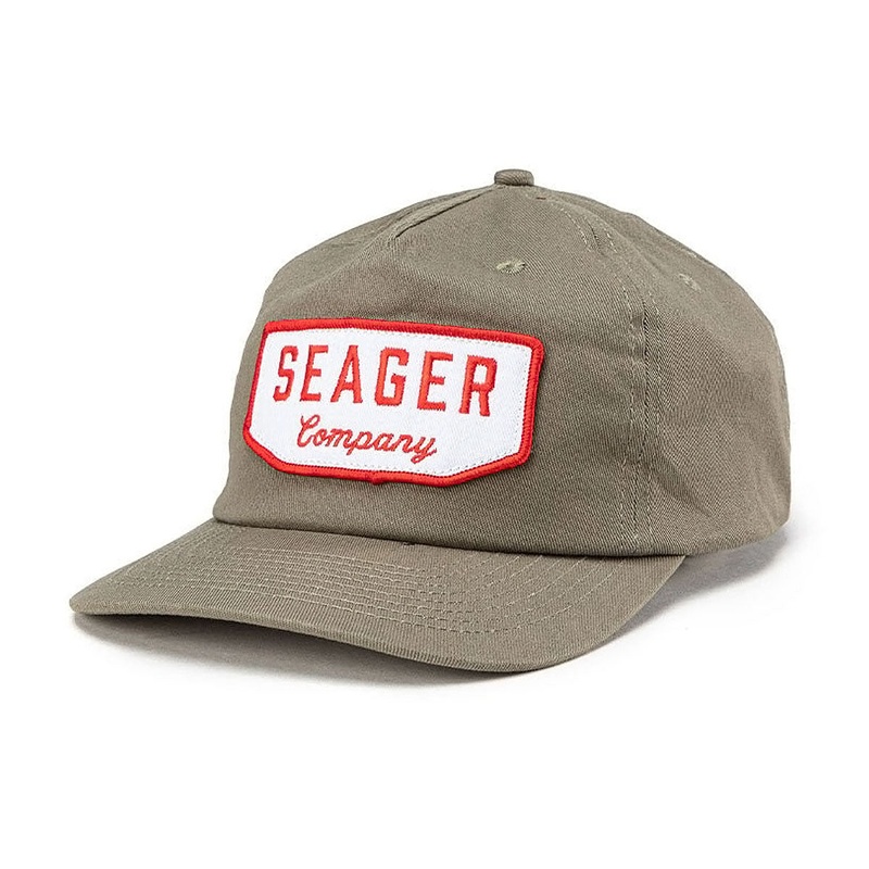 Seager Wilson Snapback Hat – Stone Grey
 CCS