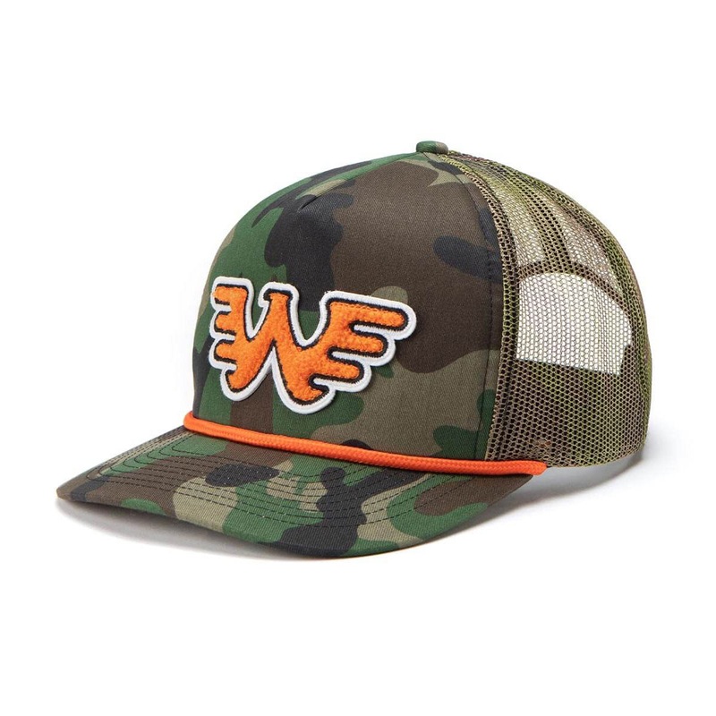Seager x Waylon Jennings Flying W Snapback Hat – Camo
 CCS